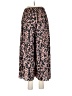 ASOS 100% Polyester Animal Print Brown Casual Pants Size 6 - photo 2