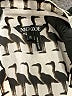Nic + Zoe 100% Polyester Houndstooth Silver Sleeveless Blouse Size XL - photo 7
