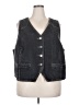 Universal Thread Gray Denim Vest Size 28 waist - photo 1