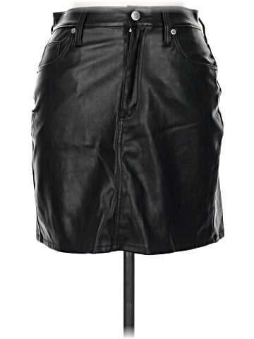Universal Thread Faux Leather Skirt (view 1)