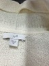 J.Jill Stripes White Cardigan Size XS - photo 7