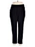 Harper Solid Black Casual Pants Size 1X - photo 1