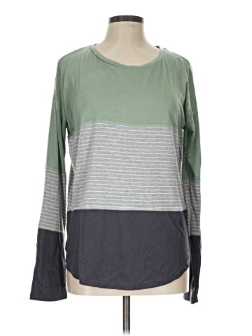 Hem & Thread Long Sleeve T-Shirt (view 1)