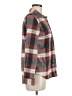 Weatherproof Plaid Brown Long Sleeve Button-Down Shirt Size M - photo 4