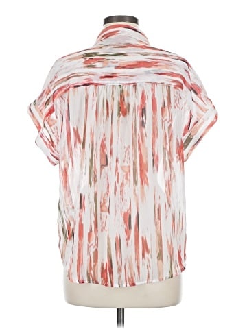 DKNY Short Sleeve Blouse (view 2)