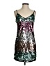 Express Stars Silver Cocktail Dress Size XS - photo 1