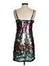 Express Stars Silver Cocktail Dress Size XS - photo 2