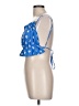 pretty garbage 100% Polyester Blue Sleeveless Top Size M - photo 5