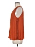 Collective Concepts 100% Polyester Orange Sleeveless Top Size M - photo 5