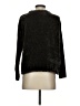 Max Studio 100% Polyester Metallic Black Turtleneck Sweater Size XS - photo 2