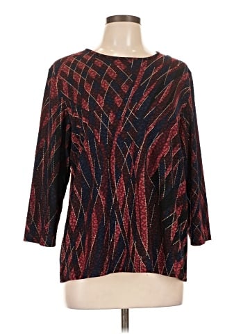 Allison Daley 3/4 Sleeve Blouse (view 1)