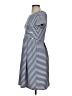 Alyx Stripes Blue Casual Dress Size 4 - photo 5