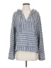Roxy 100% Cotton Gray Long Sleeve Blouse Size S - photo 1