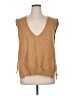 Crescent Tan Sweater Vest Size M - photo 1