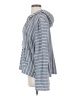 Roxy 100% Cotton Gray Long Sleeve Blouse Size S - photo 5