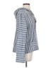 Roxy 100% Cotton Gray Long Sleeve Blouse Size S - photo 4