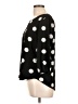 Le Lis Polka Dots Black 3/4 Sleeve Blouse Size L - photo 5
