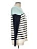 Talbots Stripes Teal Pullover Sweater Size L - photo 4