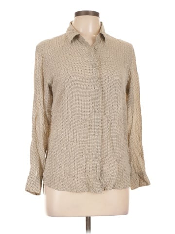 Ines de la Fressange for Uniqlo Long Sleeve Blouse (view 1)