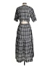 Just Female Plaid Gray Casual Dress Size Sm - 36 - photo 2