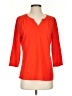 Boden Orange 3/4 Sleeve Blouse Size S - photo 1