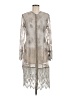 Sue Wong Silver Cardigan Size M - photo 1