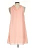 Love 21 100% Polyester Solid Orange Cocktail Dress Size XS - photo 2