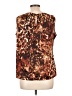 Chaus Brown Sleeveless Blouse Size 12 - photo 2