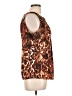 Chaus Brown Sleeveless Blouse Size 12 - photo 4
