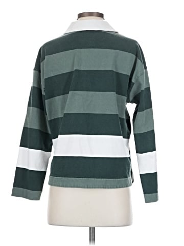 Madewell Rugby Long-Sleeve Polo Shirt (view 2)