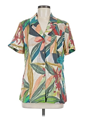 Soft Surroundings Short Sleeve Blouse (view 1)