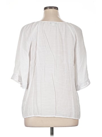Counterparts 3/4 Sleeve Blouse (view 2)