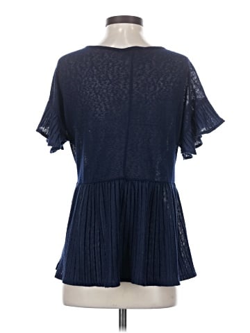 Vintage America Blues Short Sleeve Blouse (view 2)