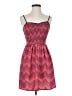 Assorted Brands 100% Polyester Chevron-herringbone Pink Casual Dress Size S - photo 1