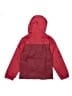 Columbia 100% Nylon Color Block Red Windbreaker Size 6 - 7 - photo 2