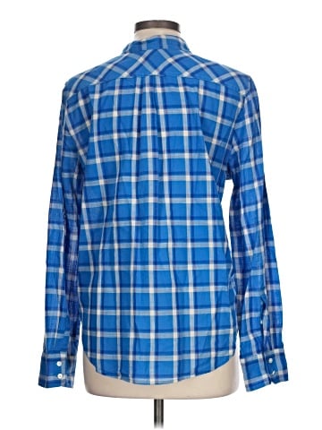 J.Crew Factory Store Long Sleeve Button-Down Shirt (view 2)