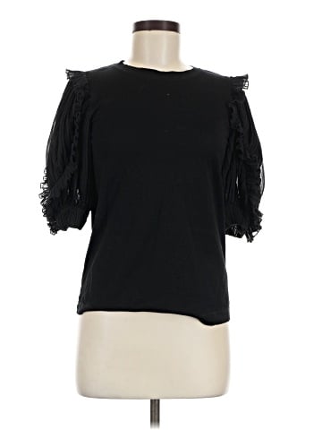 Sandro 3/4 Sleeve Top (view 1)