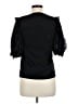 Sandro 100% Polyester Black 3/4 Sleeve Top Size M (estimated) - photo 2