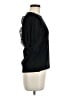 Sandro 100% Polyester Black 3/4 Sleeve Top Size M (estimated) - photo 4