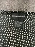 Central Park West 100% Polyester Black Short Sleeve Top Size M - photo 7