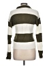 Love Change 100% Acrylic Stripes Green Pullover Sweater Size L - photo 2