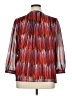 Tommy Hilfiger 100% Polyester Red 3/4 Sleeve Blouse Size XL - photo 2