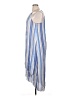 Mlle Gabrielle Stripes Blue Casual Dress Size XL - photo 5