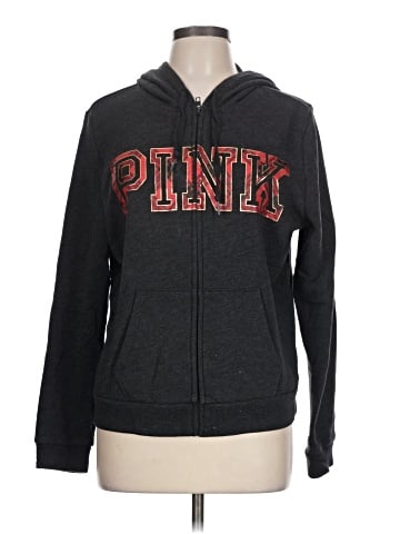 Victoria's Secret Pink Zip Up Hoodie (view 1)
