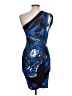 Emilio Pucci Graphic Blue Cocktail Dress Size 10 - photo 2