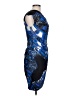 Emilio Pucci Graphic Blue Cocktail Dress Size 10 - photo 4