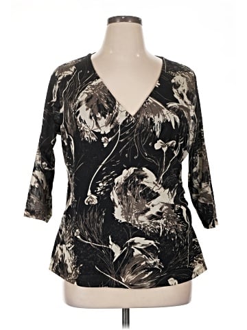 Coldwater Creek 3/4 Sleeve Blouse (view 1)