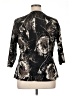 Coldwater Creek 100% Polyester Black 3/4 Sleeve Blouse Size 1X - photo 2