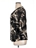 Coldwater Creek 100% Polyester Black 3/4 Sleeve Blouse Size 1X - photo 5