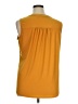 Notations Yellow Sleeveless Blouse Size 1X - photo 2